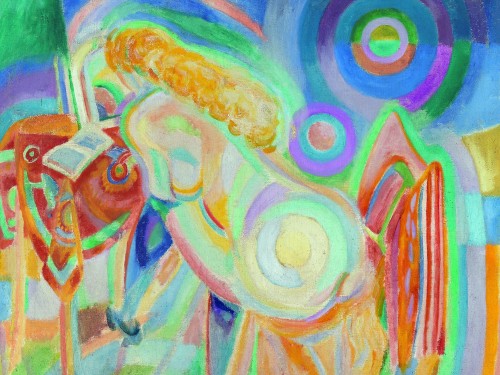 Nude Woman Reading