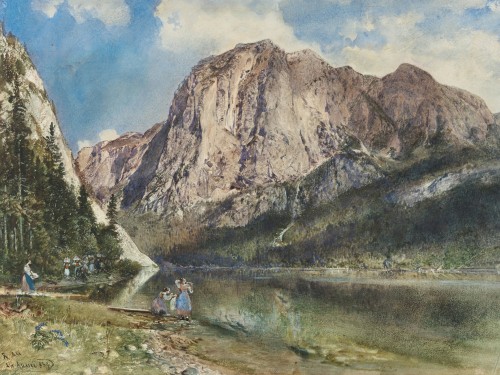 Altaussee Lake and Face