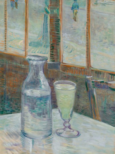 Cafe Table with Absinthe, 1887
