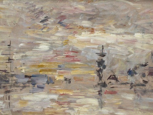 Etude de ciel sur le bassin du Commerce au Havre