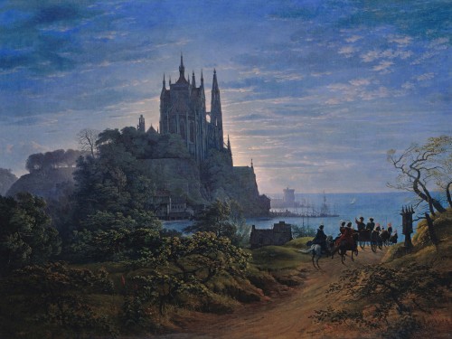Gothic Church on a Rock
