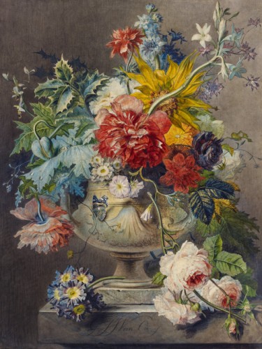 Bouquet of Flowers in a Vase