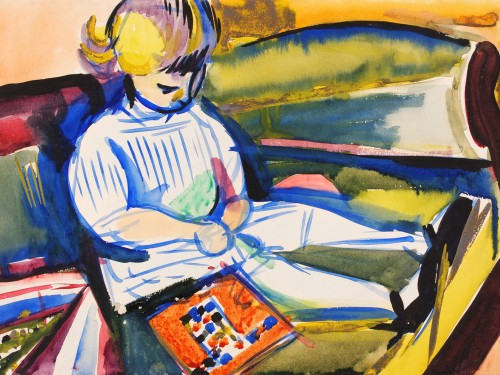 Child on Sofa