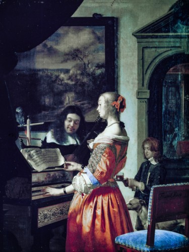 Lady at the Virginal