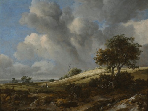 A Cornfield with the Zuiderzee