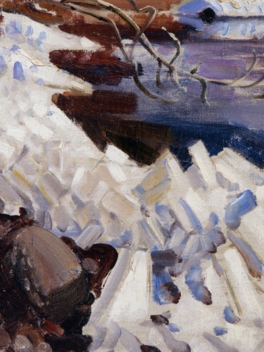 Ice Breaking on the Shores of Kalela, 1916