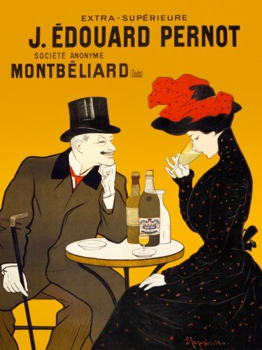 Man and woman at a cafe
