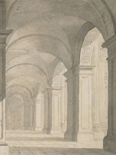 Colonnade with Vaulted Roof