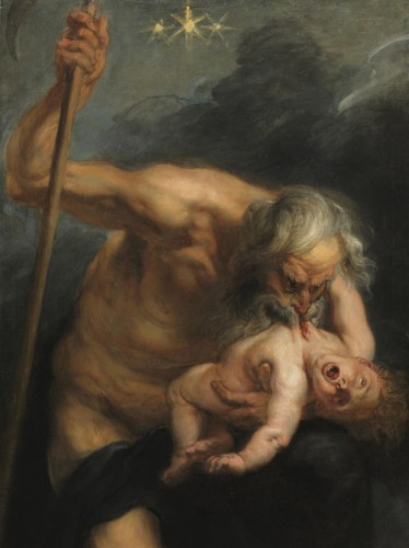 Saturno divora uno dei figli