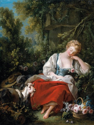Dreaming Shepherdess