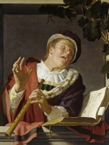Singing Cornett Player