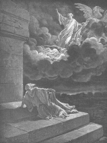 Картина 095. Elijah Ascends to Heaven in a Chariot of Fire