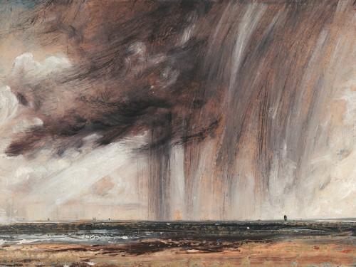 Rainstorm over the Sea