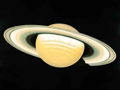 The planet Saturn