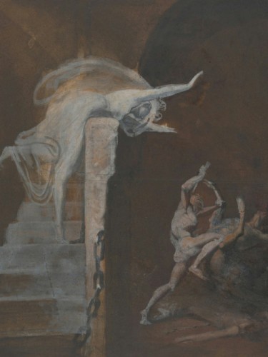Ariadne Watching the Struggle