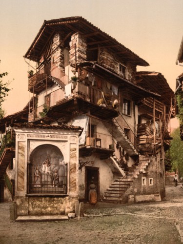 Baveno, Casa Morandi, Lake Maggiore, Italy