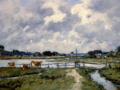 Cows in the field of Toques Valley
