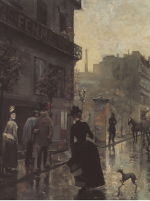 Картина Boulevard in Paris, 1885