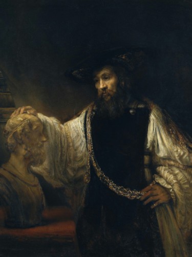 Aristotle with a Bust of Homer