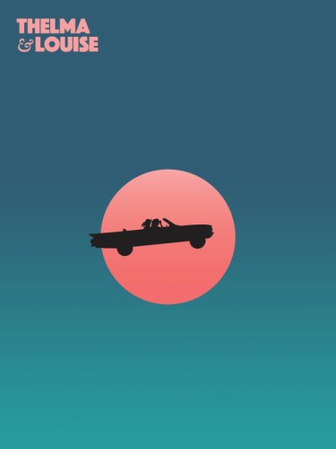 Постер Минимализм: Thelma and Louise