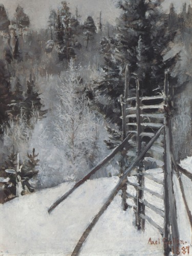 Eine Winterlandschaft, 1887