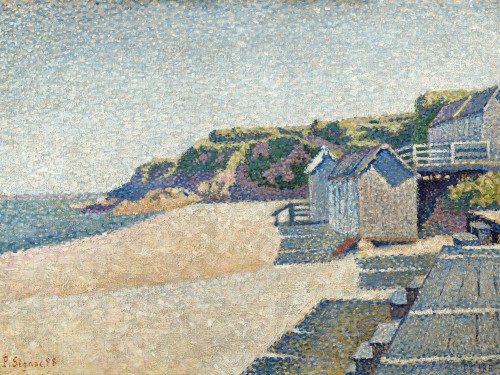 Portrieux, The Bathing Cabins
