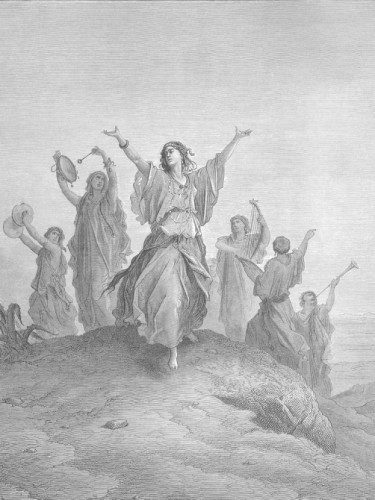 Картина 058. Jephthah's Daughter Comes to Meet Her Father