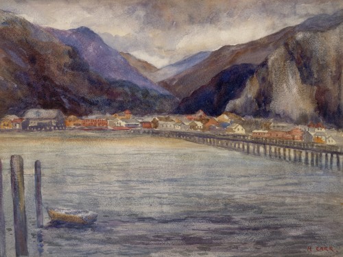 Skagway from End of Wharf