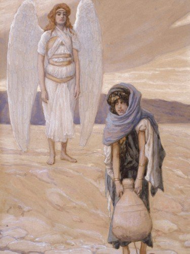 Hagar and the Angel in the Desert