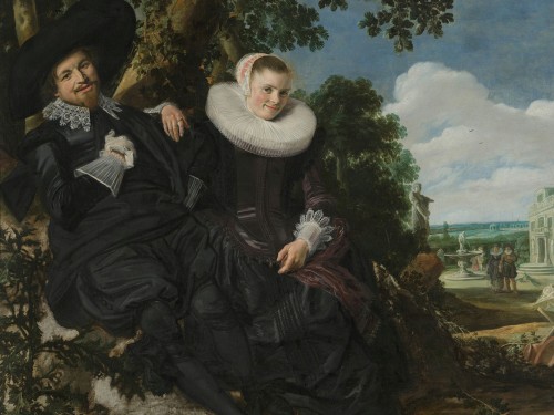 A Couple, probably Isaac Abrahamsz Massa