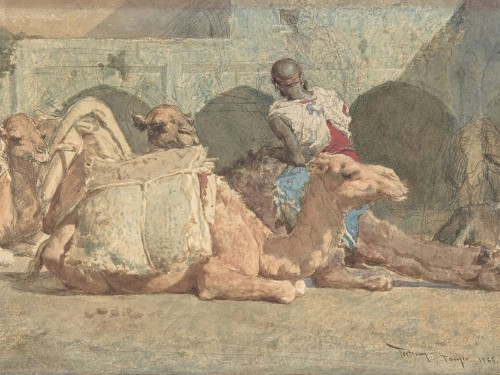 Camels Reposing, Tangiers
