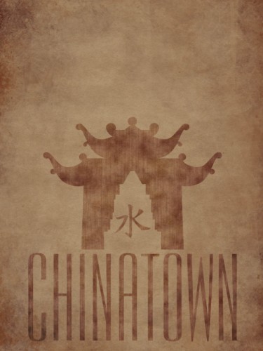Постер Минимализм: Chinatown