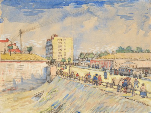 Ворота в парижской стене, 1887