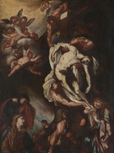 Boceto del Descendimiento de la cruz