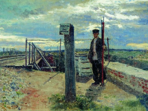Железнодорожный сторож. Хотьково