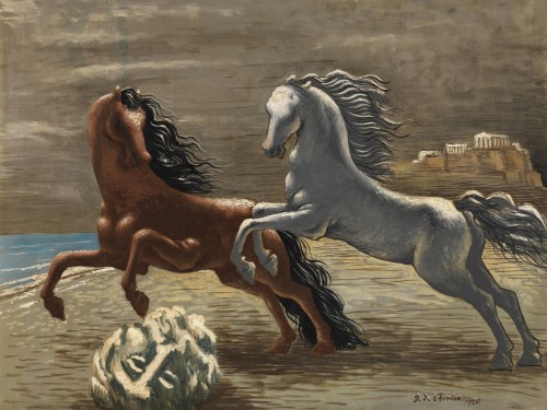 Cavalli in riva al mare