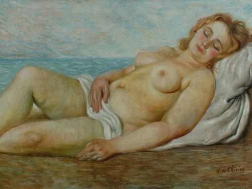 Bather in the sun