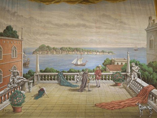 Curtain for Rossinis Otello