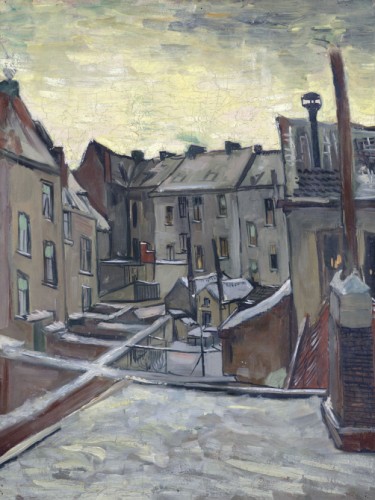 Задворки старых домов, 1885