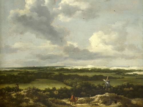 Dune Landscape with Rabbit