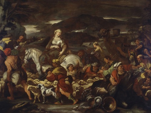 The departure of Rebecca