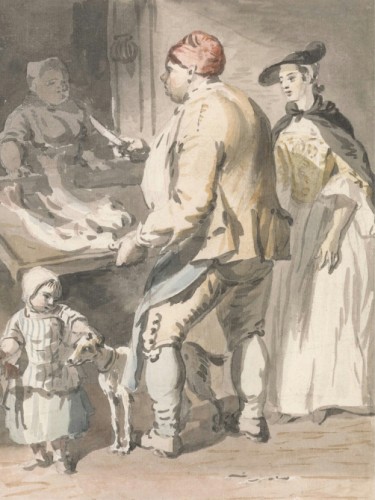 London Cries, A Fishmonger