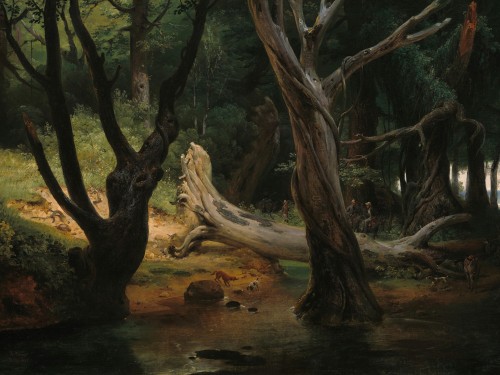 Departure for the Hunt in the Pontine Marshes