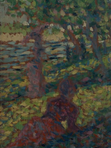 Woman in a Park