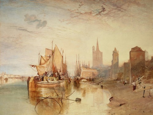 Cologne, the Arrival of a Packet-Boat