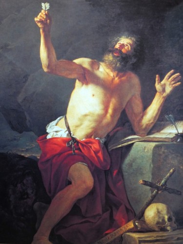Saint jerome par david