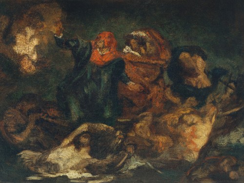 Copy after Delacroix's