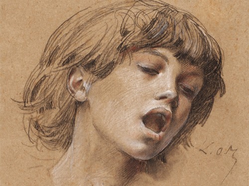 Head of a Boy Singing