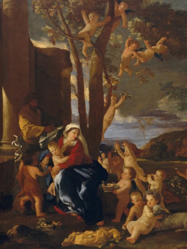 The Holy Family with Saint John