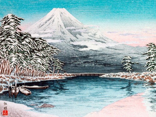 Mt. Fuji from Tagonoura
